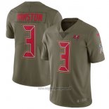Maglia NFL Limited Bambino Tampa Bay Buccaneers 3 Winston 2017 Salute To Service Verde