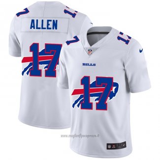 Maglia NFL Limited Buffalo Bills Allen Logo Dual Overlap Bianco