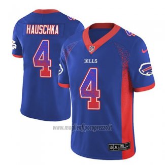 Maglia NFL Limited Buffalo Bills Steven Hauschka Blu 2018 Rush Drift Fashion