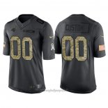 Maglia NFL Limited Carolina Panthers Personalizzate 2016 Salute To Service Nero