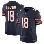 Maglia NFL Limited Chicago Bears Caleb Williams Vapor F.U.S.E. Blu
