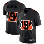Maglia NFL Limited Cincinnati Bengals Burrow Logo Dual Overlap Nero