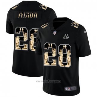 Maglia NFL Limited Cincinnati Bengals Mixon Statue Of Liberty Fashion Nero