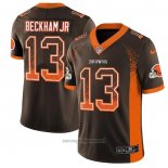 Maglia NFL Limited Cleveland Browns Beckham Jr Rush Drift Fashion Marrone