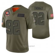 Maglia NFL Limited Cleveland Browns Chad Thomas 2019 Salute To Service Verde