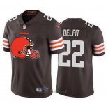 Maglia NFL Limited Cleveland Browns Delpit Big Logo Marrone