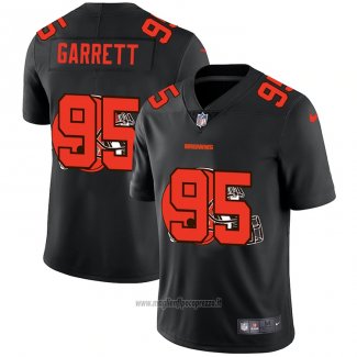 Maglia NFL Limited Cleveland Browns Garrett Logo Dual Overlap Nero