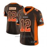 Maglia NFL Limited Cleveland Browns Josh Gordon Marrone 2018 Rush Drift Fashion