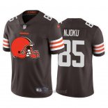 Maglia NFL Limited Cleveland Browns Njoku Big Logo Marrone