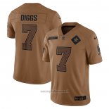 Maglia NFL Limited Dallas Cowboys Trevon Diggs 2023 Salute To Service Marrone
