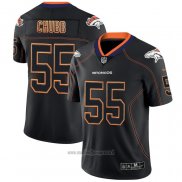 Maglia NFL Limited Denver Broncos Chubb Lights Out Nero