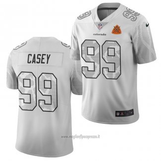 Maglia NFL Limited Denver Broncos Jurrell Casey Citta Edition Bianco
