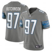 Maglia NFL Limited Detroit Lions Aidan Hutchinson Alternato Vapor Grigio