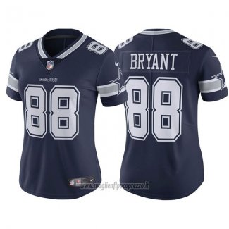 Maglia NFL Limited Donna Dallas Cowboys 88 Dez Bryant Blu Vapor Untouchable