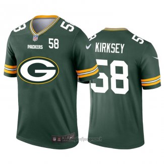 Maglia NFL Limited Green Bay Packers Kirksey Big Logo Number Verde