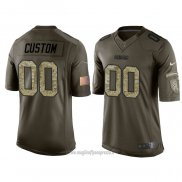 Maglia NFL Limited Green Bay Packers Personalizzate Salute To Service Verde2