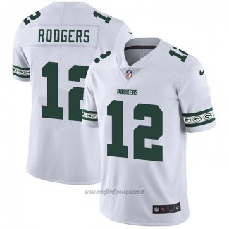 Maglia NFL Limited Green Bay Packers Rodgers Team Logo Fashion Bianco