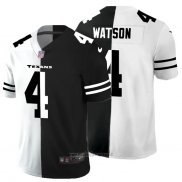 Maglia NFL Limited Houston Texans Watson White Black Split