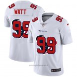 Maglia NFL Limited Houston Texans Watt Logo Dual Overlap Bianco
