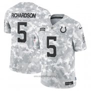 Maglia NFL Limited Indianapolis Colts Anthony Richardson 2024 Salute To Service Grigio