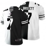 Maglia NFL Limited Indianapolis Colts Brissett White Black Split