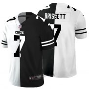 Maglia NFL Limited Indianapolis Colts Brissett White Black Split