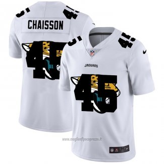 Maglia NFL Limited Jacksonville Jaguars Chaisson Logo Dual Overlap Bianco