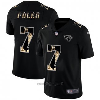 Maglia NFL Limited Jacksonville Jaguars Foles Statue Of Liberty Fashion Nero