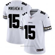 Maglia NFL Limited Jacksonville Jaguars Minshewii Team Logo Fashion Bianco