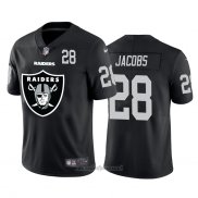 Maglia NFL Limited Las Vegas Raiders Jacobs Big Logo Number Nero