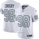 Maglia NFL Limited Las Vegas Raiders Maxx Crosby Alternato Vapor Bianco