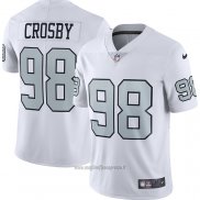 Maglia NFL Limited Las Vegas Raiders Maxx Crosby Alternato Vapor Bianco