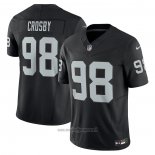 Maglia NFL Limited Las Vegas Raiders Maxx Crosby Vapor F.u.s.e. Nero