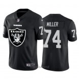 Maglia NFL Limited Las Vegas Raiders Miller Big Logo Nero