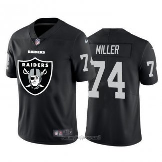Maglia NFL Limited Las Vegas Raiders Miller Big Logo Nero