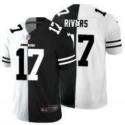 Maglia NFL Limited Los Angeles Chargers Rivers White Black Split
