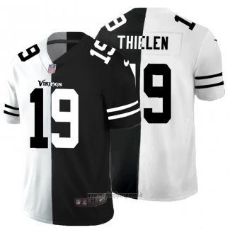 Maglia NFL Limited Minnesota Vikings Thielen White Black Split