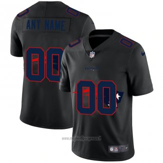 Maglia NFL Limited New England Patriots 10 Personalizzate Logo Dual Overlap Nero