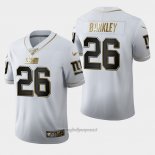 Maglia NFL Limited New York Giants Barkley Golden Edition Bianco