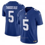 Maglia NFL Limited New York Giants Kayvon Thibodeaux Vapor F.u.s.e. Blu