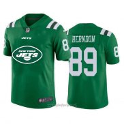 Maglia NFL Limited New York Jets Herndon Big Logo Verde