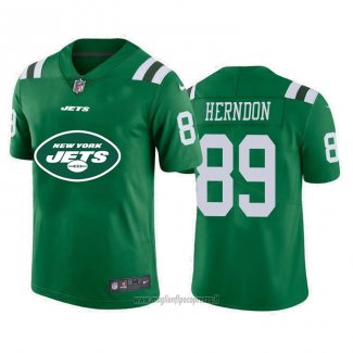 Maglia NFL Limited New York Jets Herndon Big Logo Verde