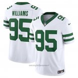 Maglia NFL Limited New York Jets Quinnen Williams Vapor F.U.S.E. Bianco