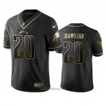 Maglia NFL Limited Philadelphia Eagles Brian Dawkins Golden Edition Nero