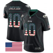 Maglia NFL Limited Philadelphia Eagles Jackson Rush USA Flag Nero