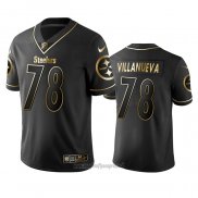 Maglia NFL Limited Pittsburgh Steelers Alejandro Villanueva Golden Edition Nero