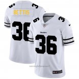 Maglia NFL Limited Pittsburgh Steelers Bettis Team Logo Fashion Bianco