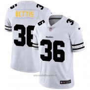 Maglia NFL Limited Pittsburgh Steelers Bettis Team Logo Fashion Bianco