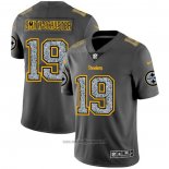 Maglia NFL Limited Pittsburgh Steelers Smith-schuster Static Fashion Grigio