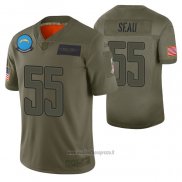 Maglia NFL Limited San Diego Chargers Junior Seau 2019 Salute To Service Verde